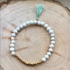 Gemstone Tassel bracelet