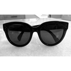 CELINE AUDREY SUNGLASSES BLACK 41755