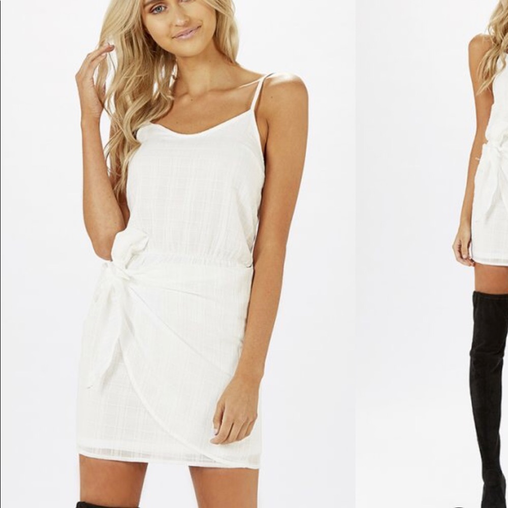 Peppermayo white dress xs NWT