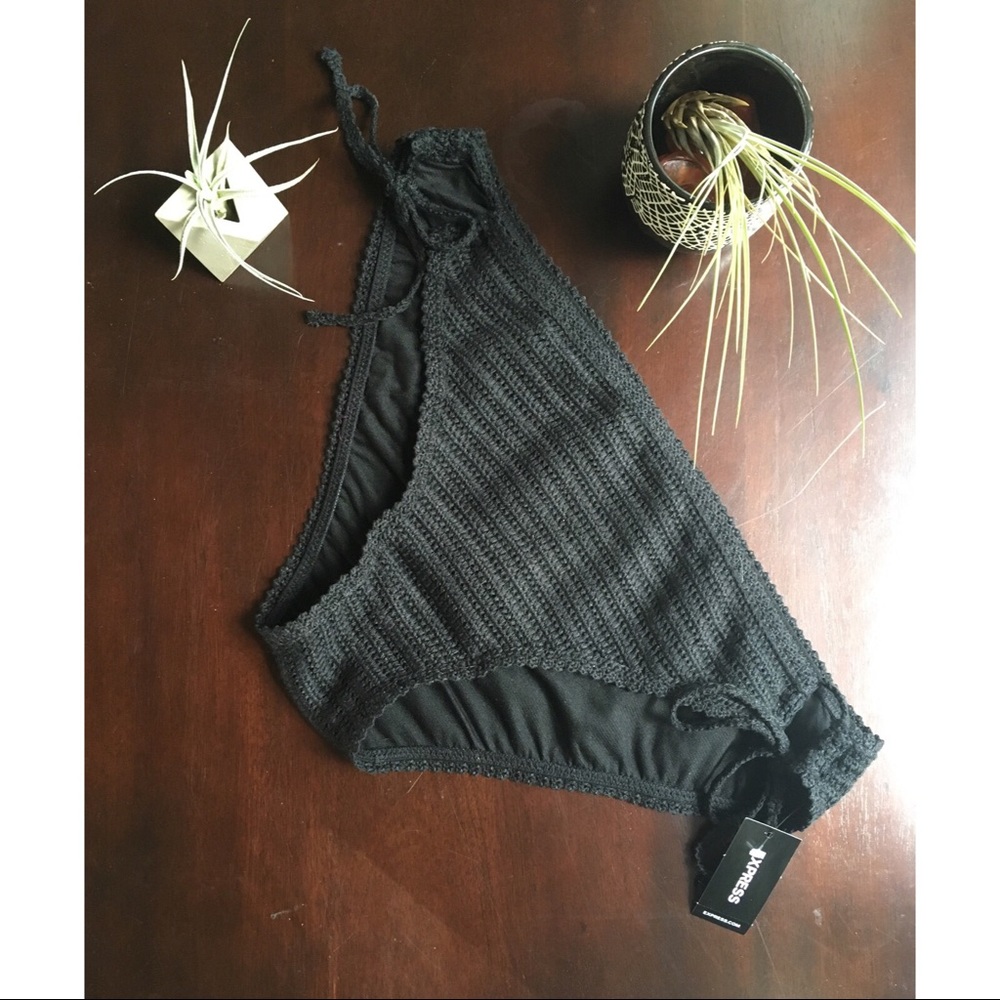 Express Crochet Bikini Bottoms NWT