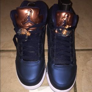 Air Jordan 5s "Bronze"