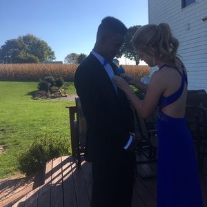 Royal blue homecoming/prom dress