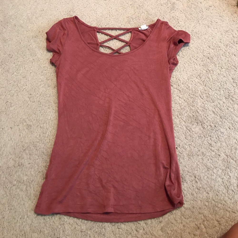 Garage back lace-up shirt