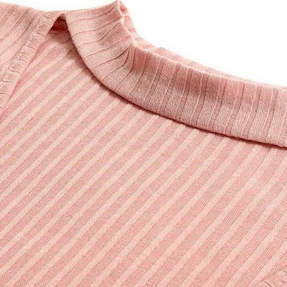 Choker Neck Cotton Bodysuits - Picture 5 of 8