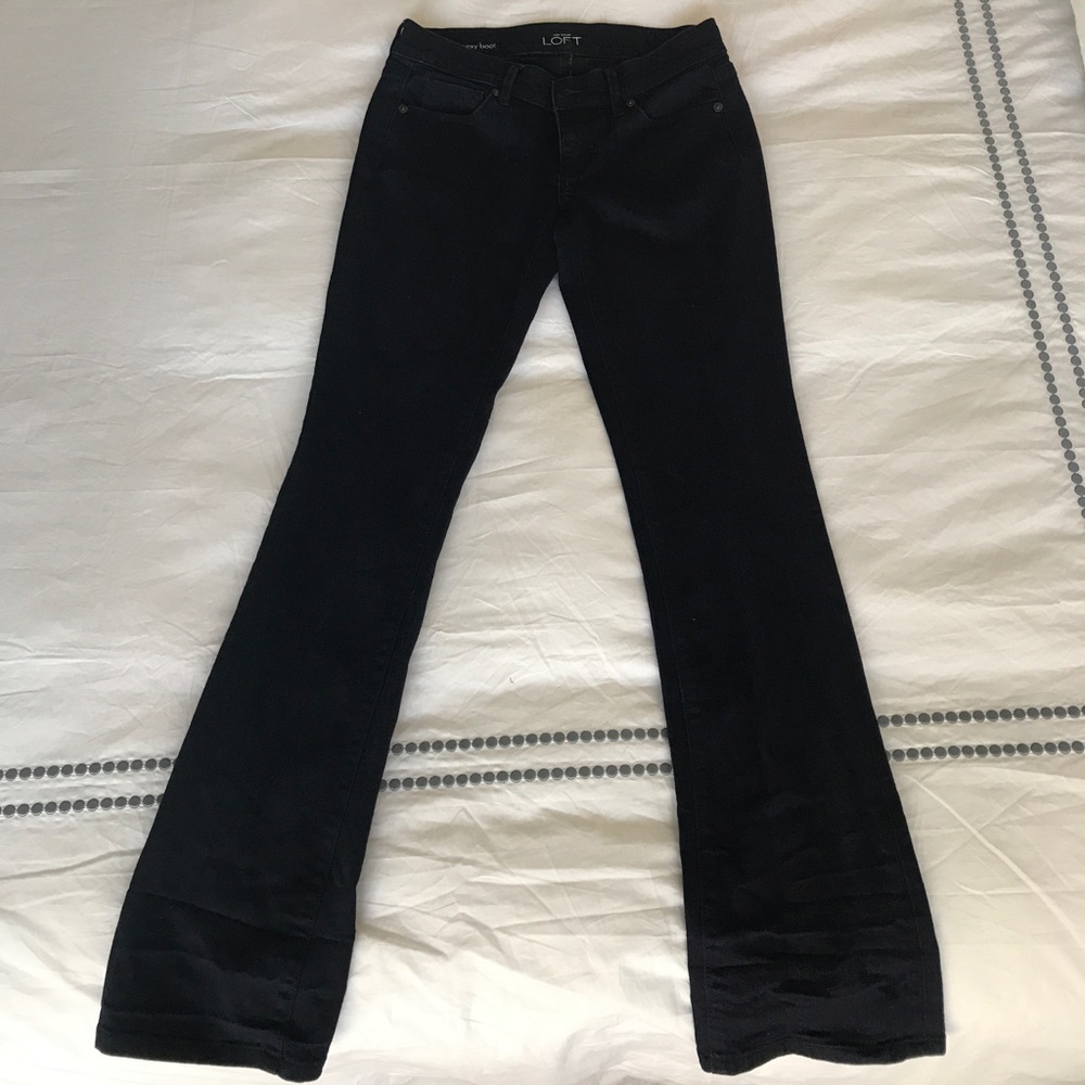 Ann Taylor Loft Modern Sexy Boot Cut Jeans - 25/0P