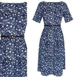 ***Brand New*** Vintage A-Line Dress w/ Belt