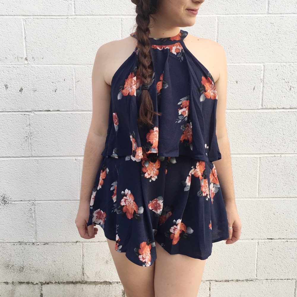 Floral Romper