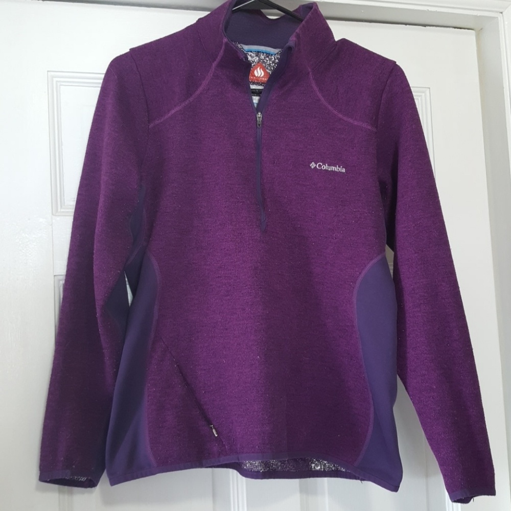 Columbia Omni Heat Half Zip Sweater
