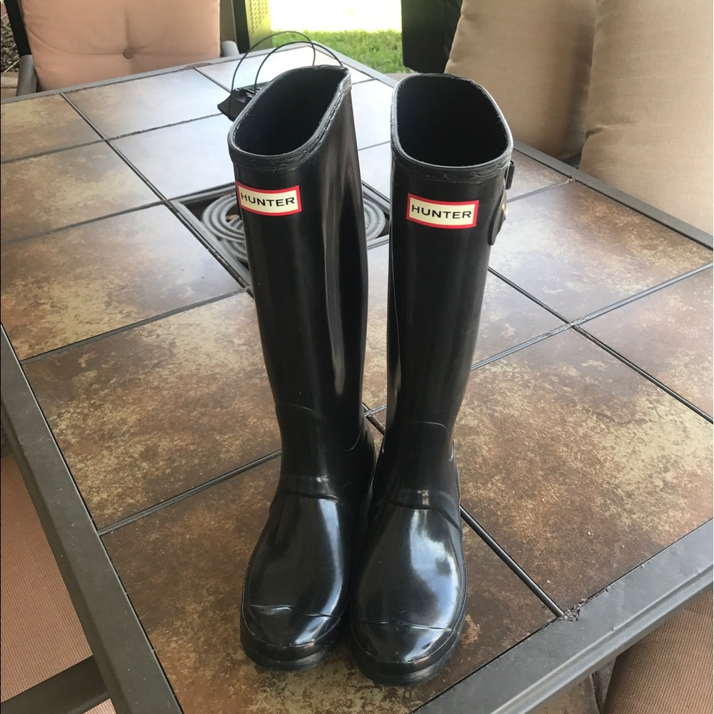 Hunter rain boots