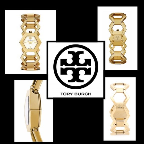TORY BURCH •Amelia Hexagon Ivory Watch•DISC - Picture 3 of 8