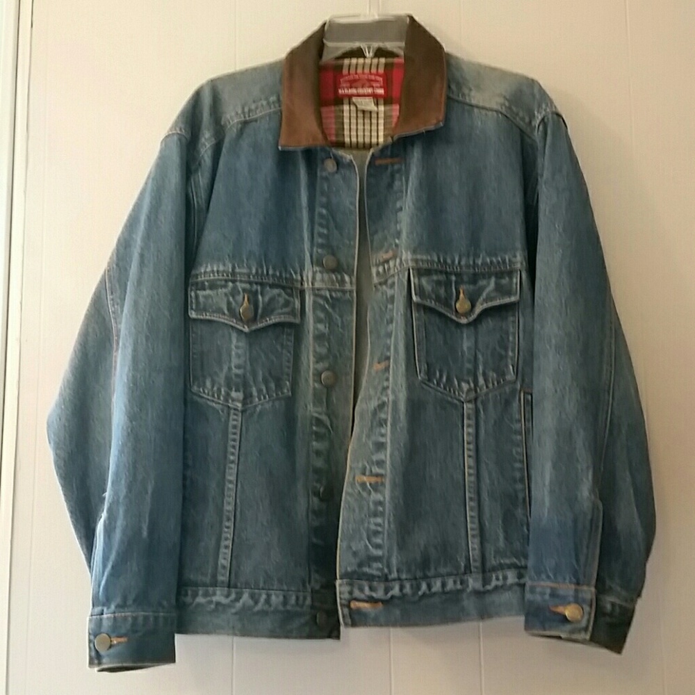Vintage Marlboro Jean Trucker Jacket