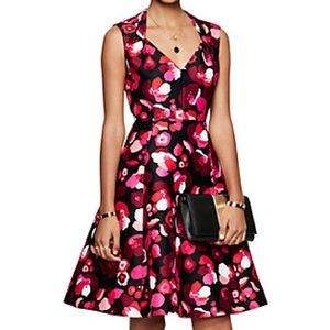 Kate Spade Falling Florals Fit & Flare Dress