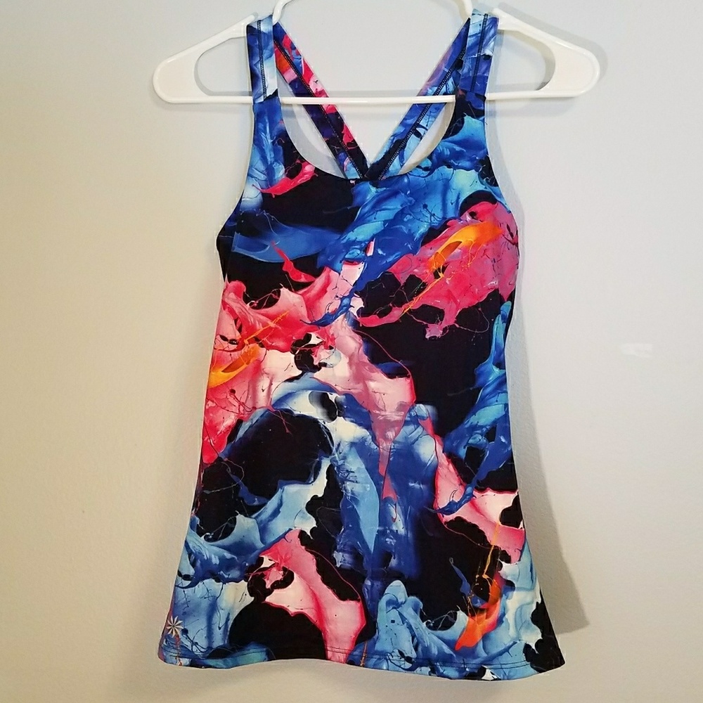 Athleta racer back yoga tank top