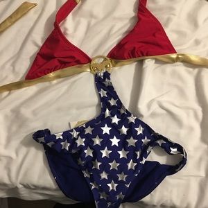 NWT Wonder Woman monokini