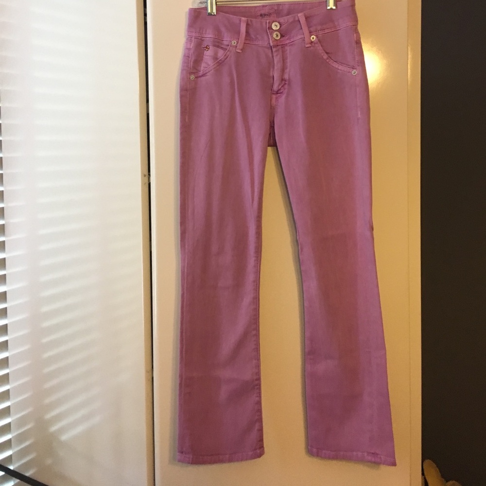 Pink Hudson jeans
