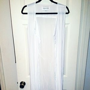 Cupcakes & Cashmere by Bb Dakota White Duster Wrap