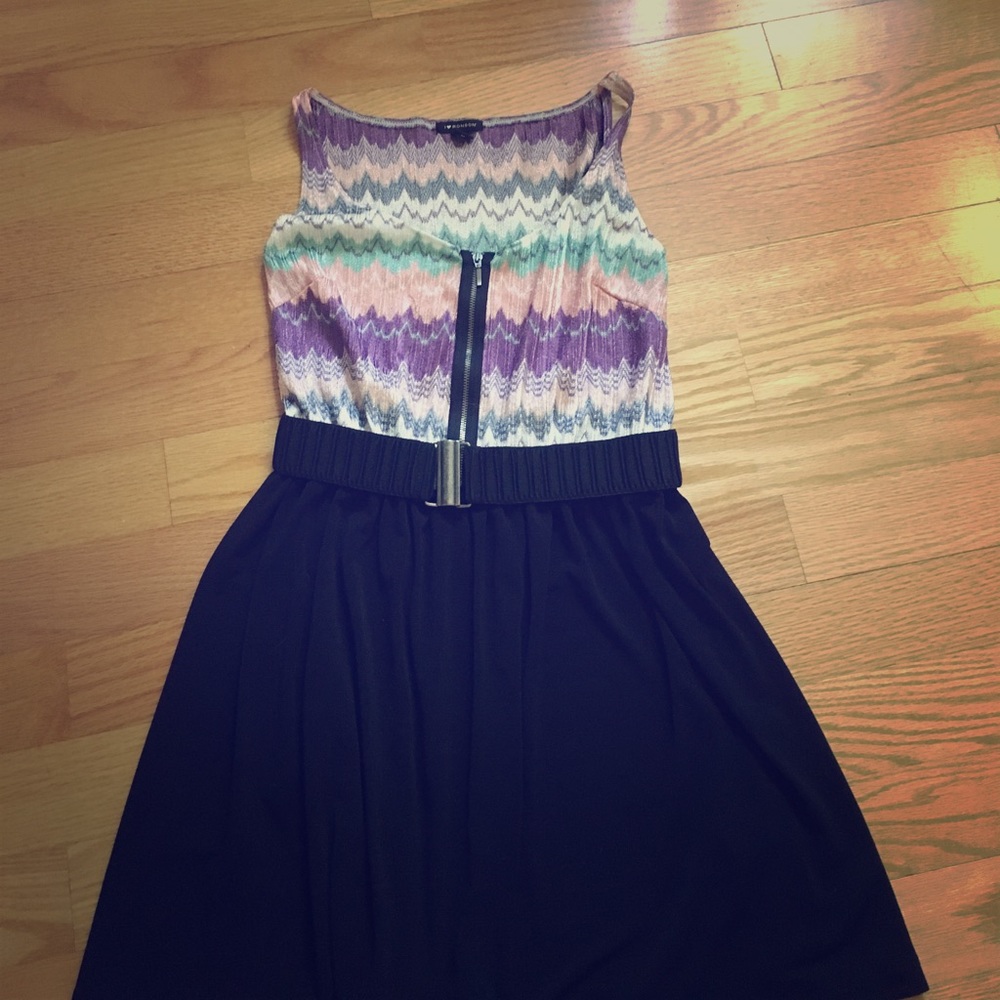 Summer zip front dress