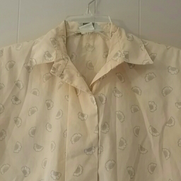 Vintage flower print blouse - Picture 1 of 3