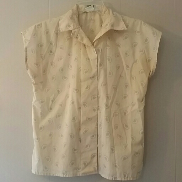 Vintage flower print blouse - Picture 2 of 3