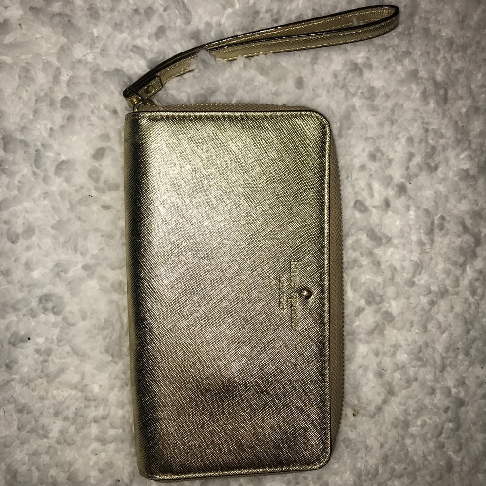 Kate Spade Gold Wallet