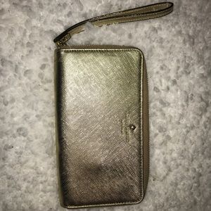 Kate Spade Gold Wallet