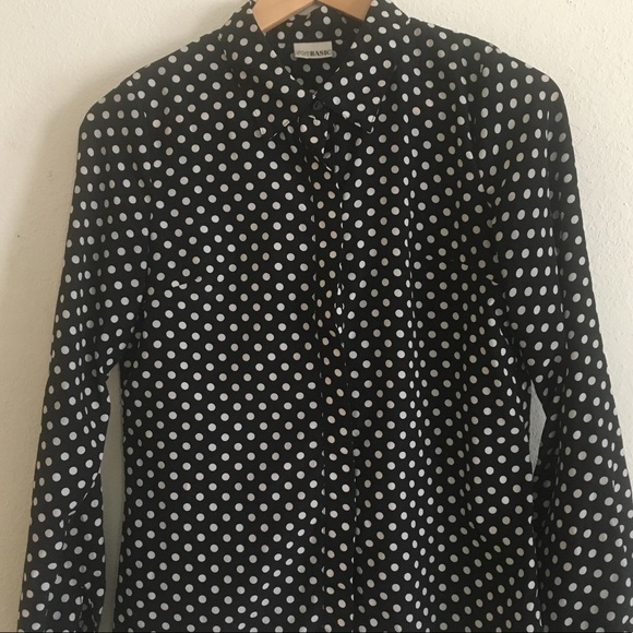 Pop basic black polka dot blouse - Picture 2 of 8