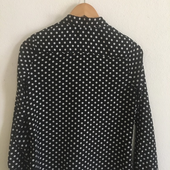 Pop basic black polka dot blouse - Picture 3 of 8