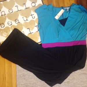 Color blocked jumpersuit