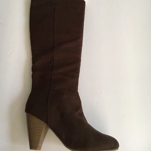 Old Navy Brown High Heel Boots