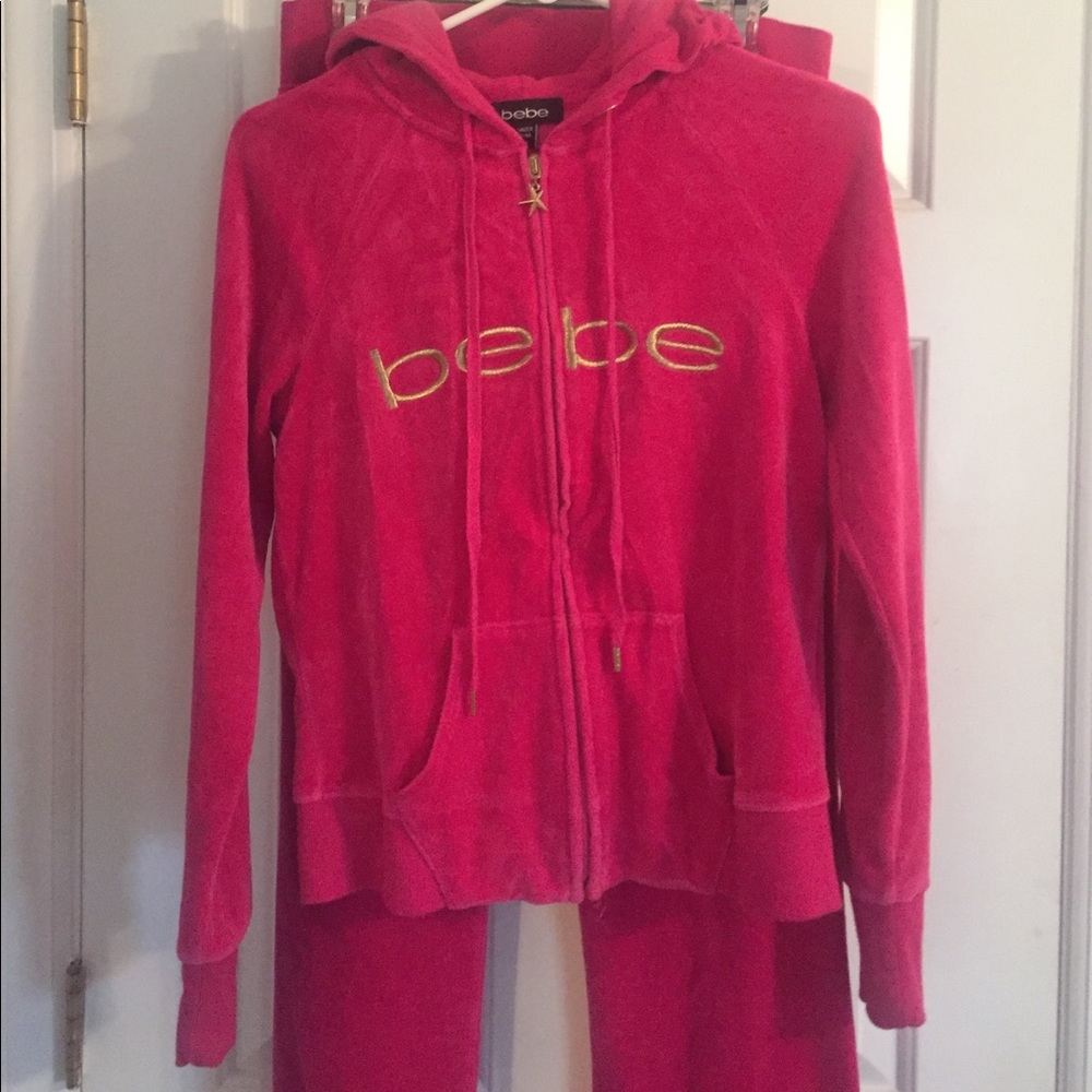 Bebe sweat suit