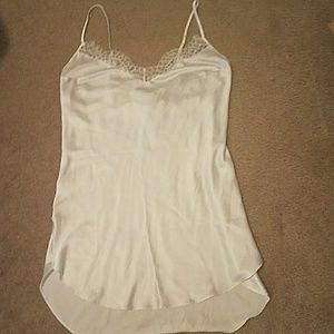 White silky nighty