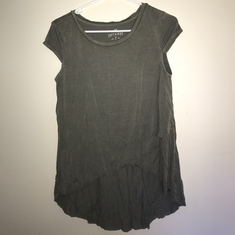 Army green top