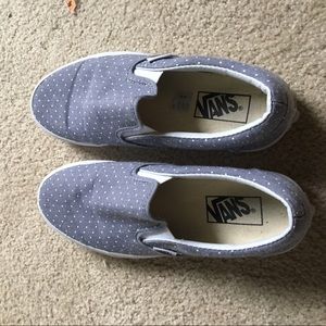 Grey Vans 8.5 shoe size