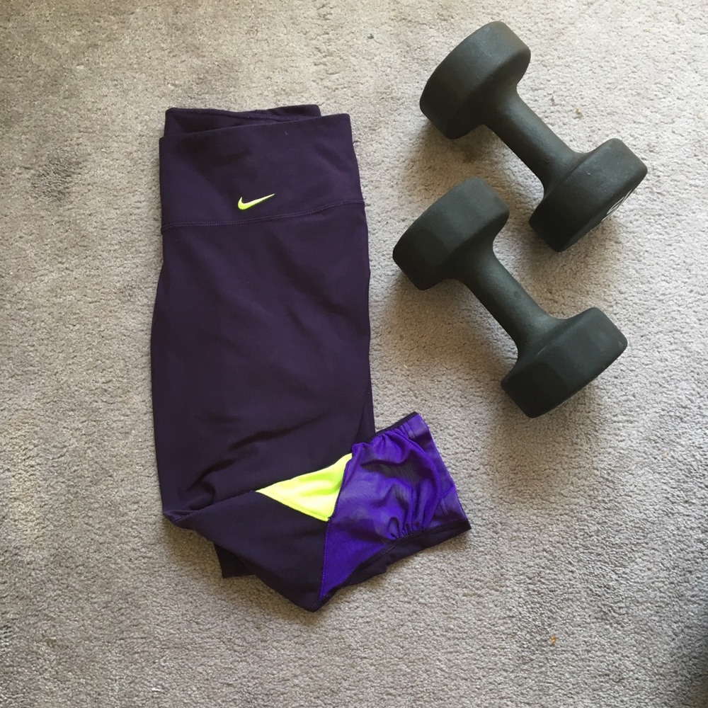 Nike crop running tights