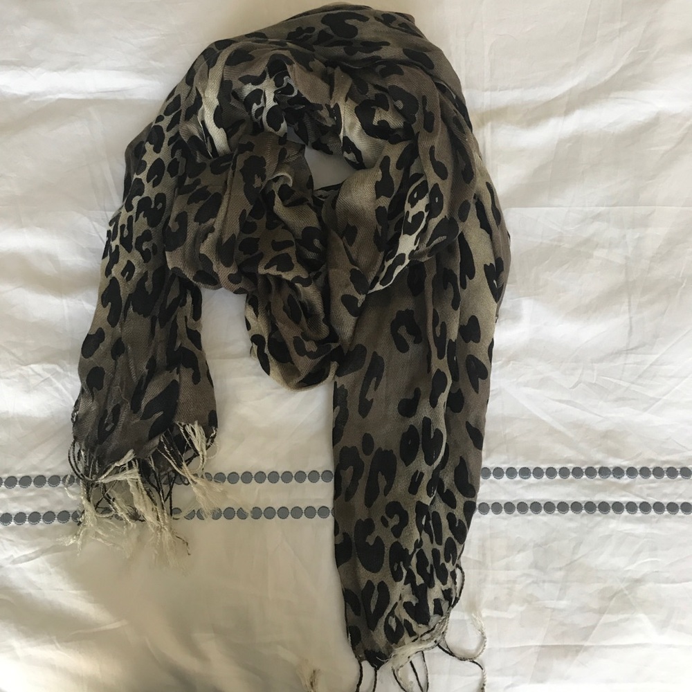 Cheetah Print Scarf