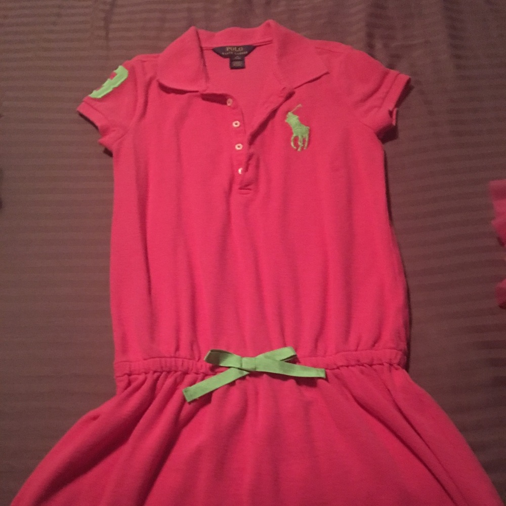 Ralph Lauren- Polo dress (pink&green)