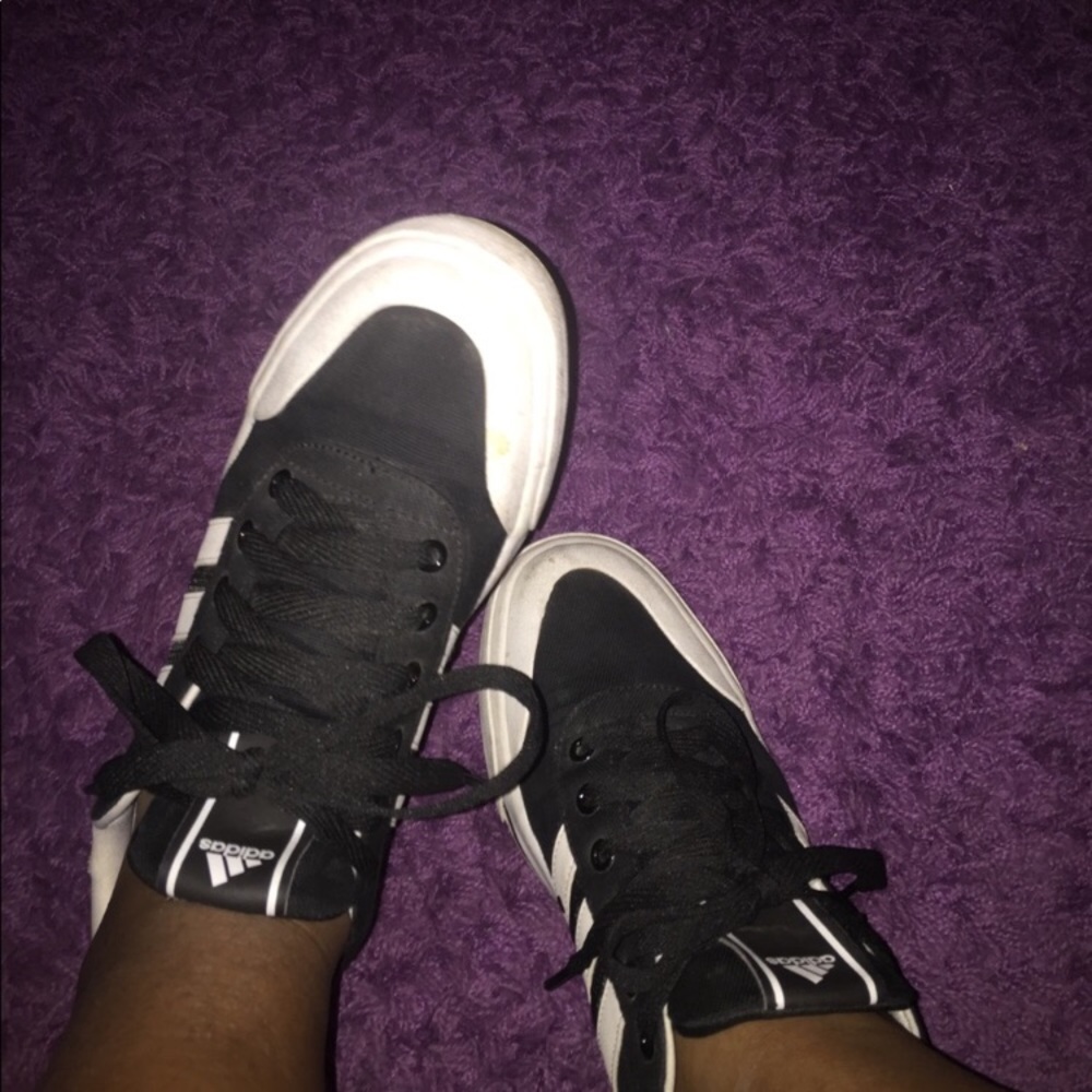 Black and white classic Adidas