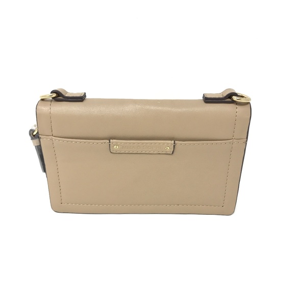 Emma & Sophia Saddle Genuine Leather Crossbody - Picture 3 of 4