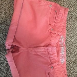 Beautifully colored salmon shorts