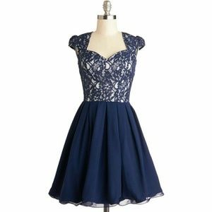 Modcloth Loganberry Beautiful Dress