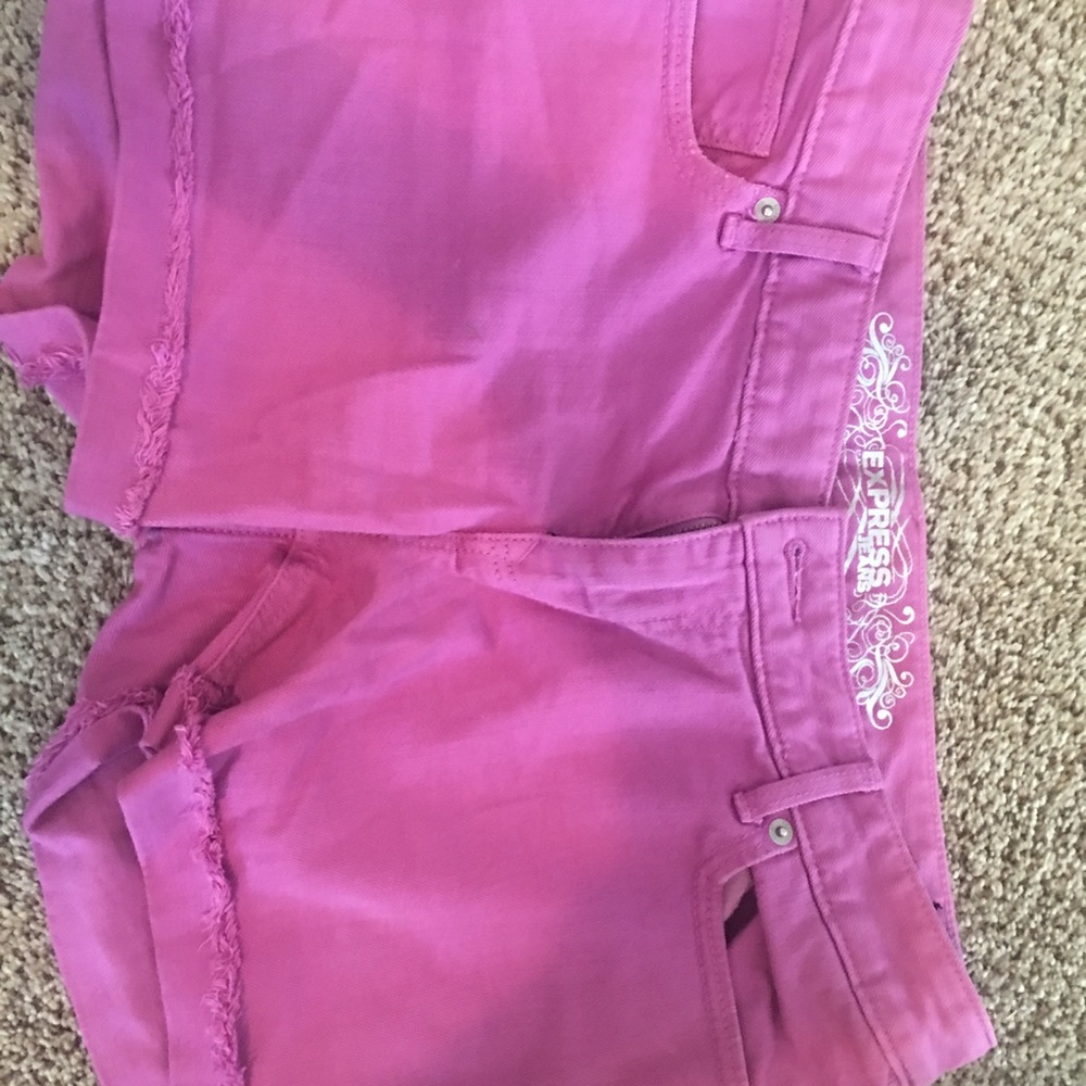 Purple express shorts