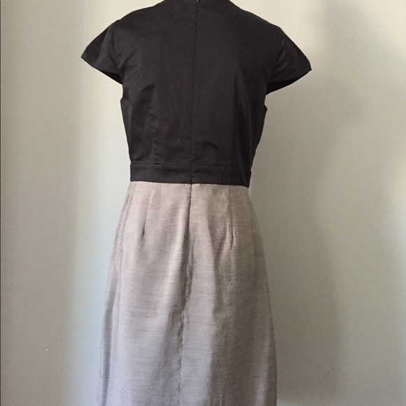 Max  and Cleo Rosette Neckline Pleated Dress - Picture 3 of 4