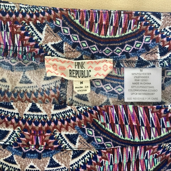 Patterned skort - Picture 2 of 6