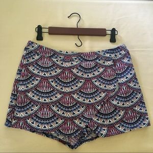 Patterned skort