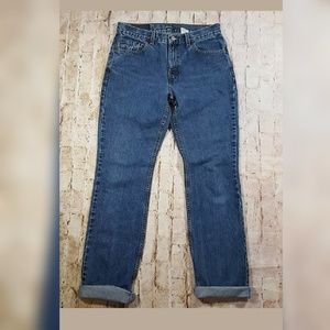 Vintage Levi's 505 Hi Rise Straight Leg Mom Jeans