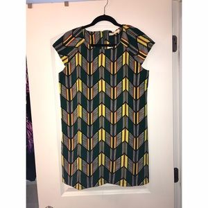 Vera & Lucy Green Printed Dress