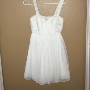 White short dress