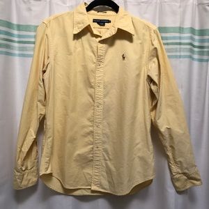 Polo Ralph Lauren Classic Fit Oxford - Yellow - 12