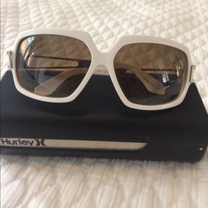 White Hurley Sunglasses