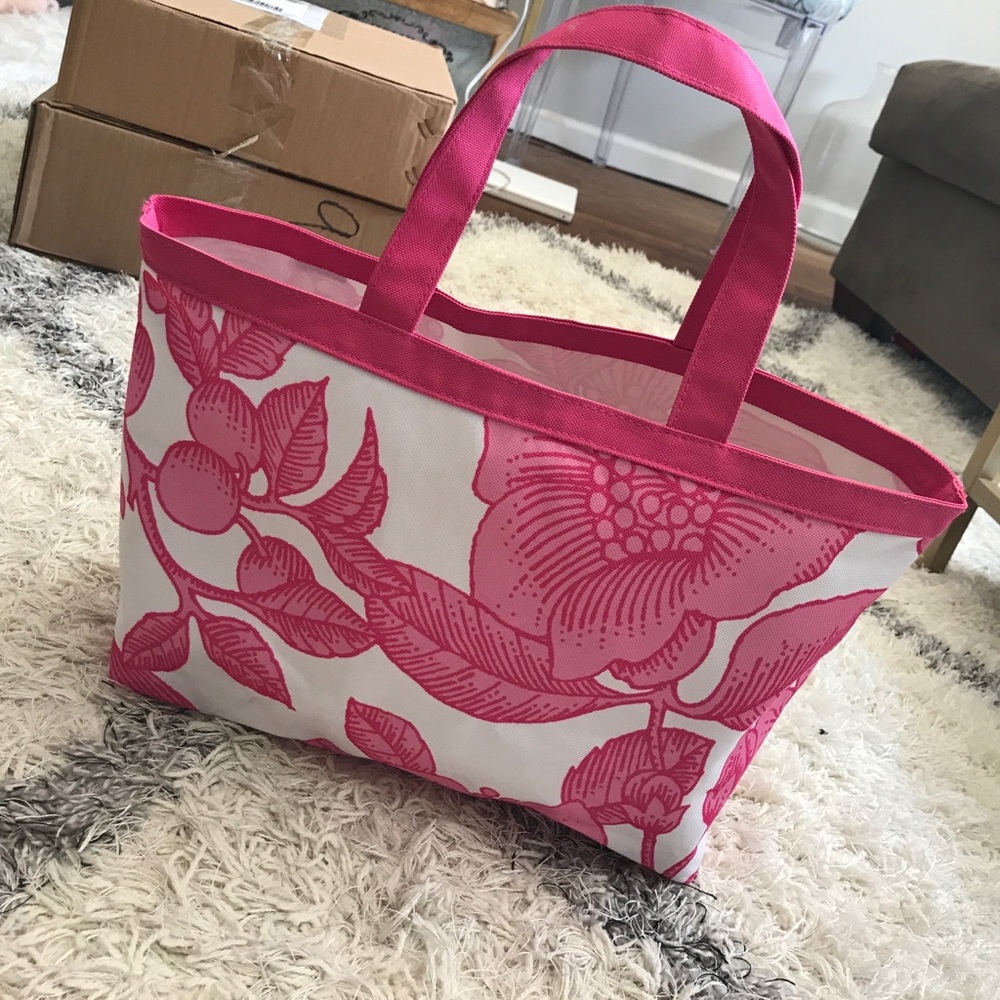 Clinique Floral Tote